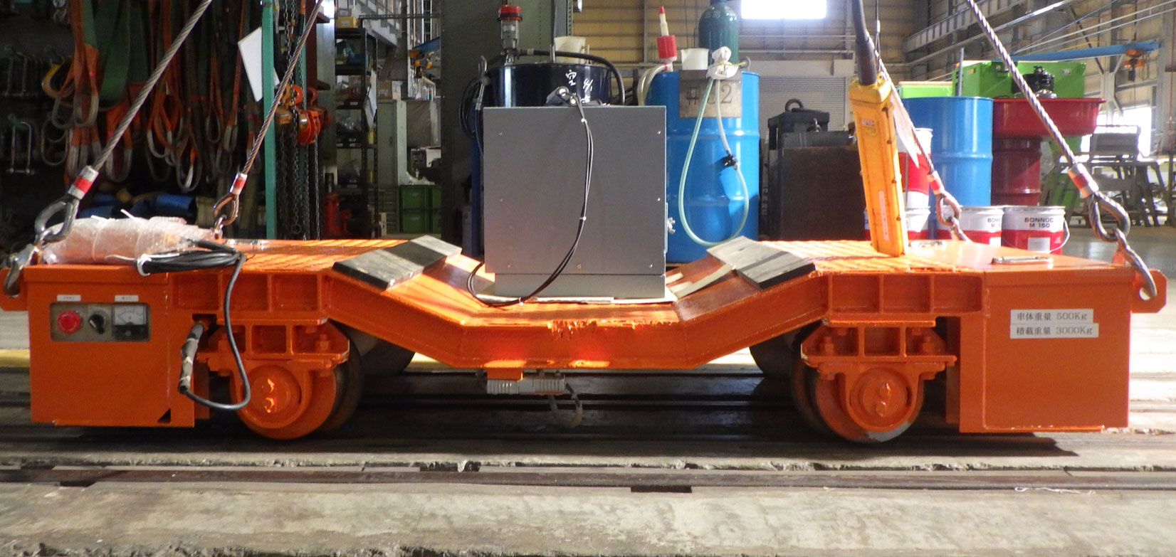 自走台車 (最大80t) - SHIN-TOMOE 新トモエ電機工業株式会社